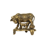 BRASS 6 IN COW AND CALF