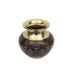 Brass Ghada Vasa Enamel