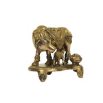 BRASS 6 IN COW AND CALF