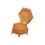 Wood Jali Box 6 Cone