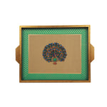 Tray With Peacock