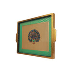 Tray With Peacock