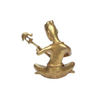 Brass Man with musical instruments