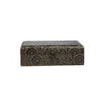 Wood 8x5 Box with Brass Sheet Onlaid