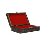 Wood 8x5 Box with Brass Sheet Onlaid