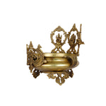 Brass Ganesha Lakshmi SaraSwati Urli