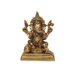 Brass Ganesha Statue for Home Decor