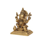 Brass Ganesha Statue for Home Decor