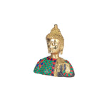 Brass Buddha Bust