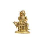 Brass Udupi Krishna Cowherd Statue