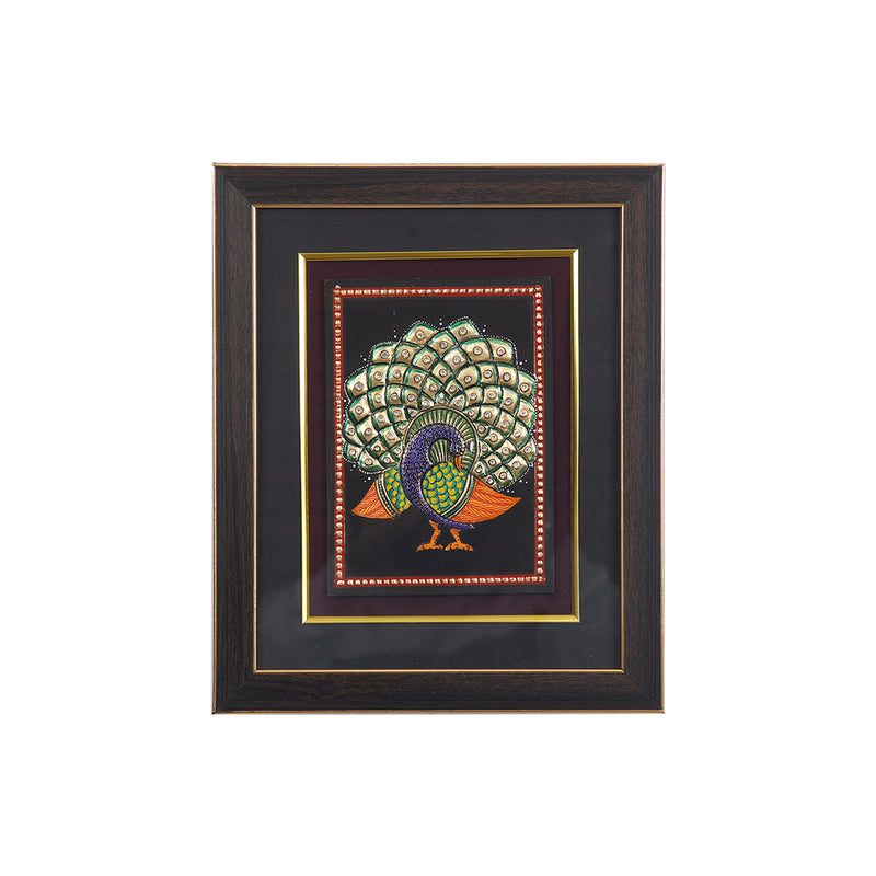 AO ASSORTED PAINTING PEACOCK