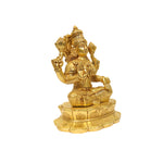 BRASS LAKSHMI SITTING