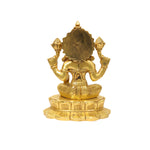 BRASS LAKSHMI SITTING
