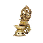 Brass Ganesh Lamp
