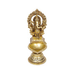 Brass Ganesh Lamp