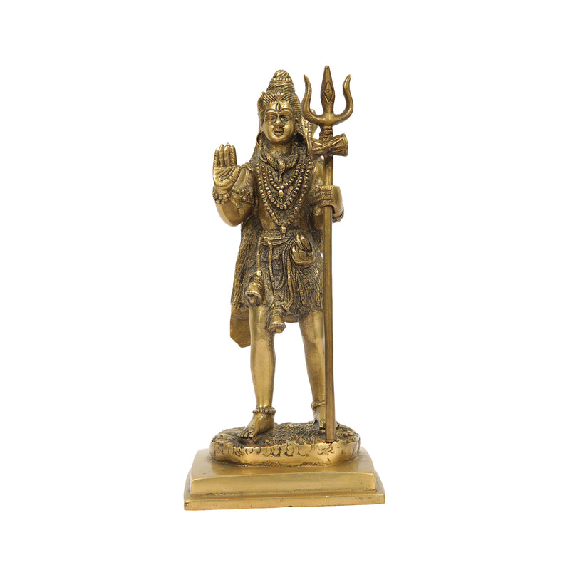 BRASS SHIVA STANDING