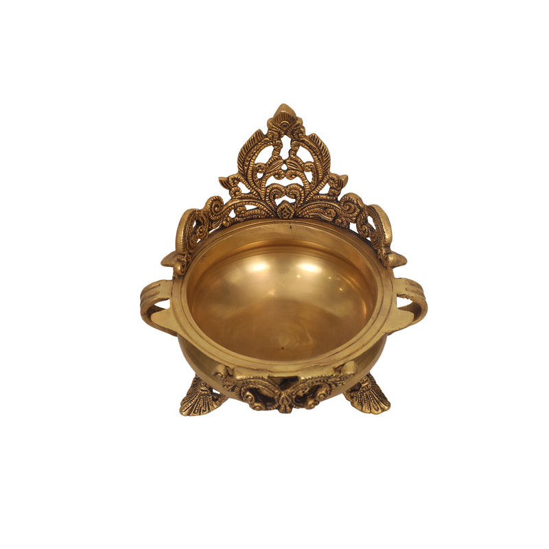Traditional Brass Urli Bowl for Pooja