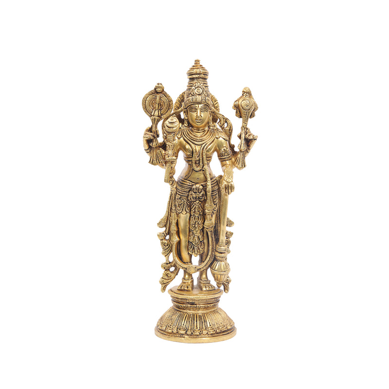 Brass Vishnu Standing