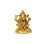 BRASS 4.5 IN GANESHA