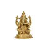 BRASS 5 IN GANESH SITTING