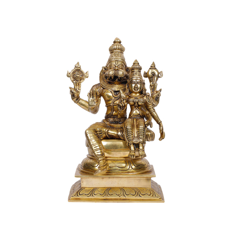 Brass Lakshmi Narasimha
