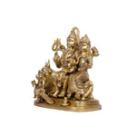 Brass Shiva Family