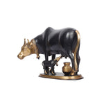 Brass Cow & Calf Col