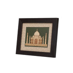 Elegant Wooden Taj Mahal Wall Frame for Home Decor