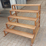 WOODEN GOLU STAND 5 STEPS