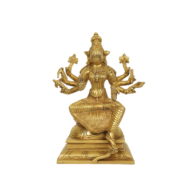 BRASS 9.5 IN VARAHA