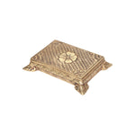 Elegant Brass Chowki Stand for Idols and Pooja Room Decor