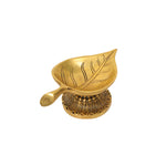 BRASS LEAF DEEPAK