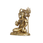 Brass Shiva Sitting