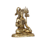 Brass Shiva Sitting
