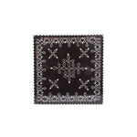 Handcrafted Wooden Chowki with Rangoli