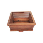 WOODEN FRUIT BASKET
