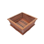WOODEN FRUIT BASKET