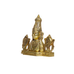 Brass Balaji Face with Base