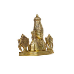 Brass Balaji Face with Base