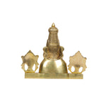 Brass Balaji Face with Base