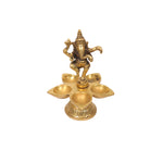BRASS GANESHA DANCING