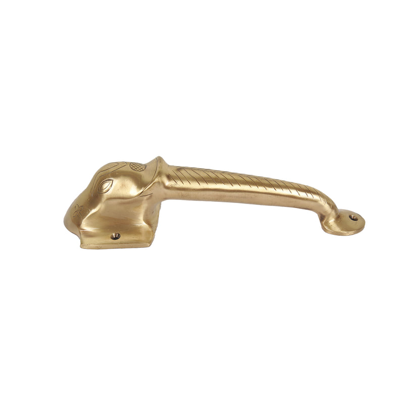 BRASS ELEPHANT DOOR HANDLE