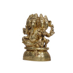 Brass Panchamukhi Ganesh
