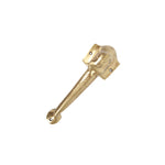 BRASS ELEPHANT DOOR HANDLE