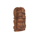 WOODEN 12 IN MEN FACE