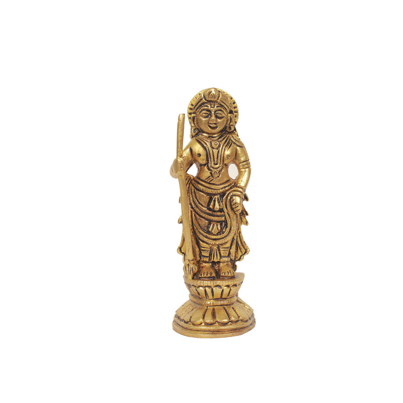 Brass Udupi Krishna Statue