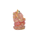 Mp Rose Quartz Ganesh Sitting