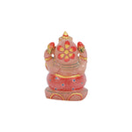 Mp Rose Quartz Ganesh Sitting