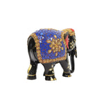 WOODEN ELEPHANT STONE WORK