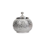 Handcrafted Brass Rasgolla Box for Storage and Festive Gifting